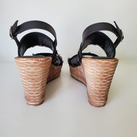 Tuscany by Easy Street “Zaira” Wedge Sandals - Picture 4 of 5